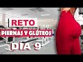 Día 9 Reto "PIERNAS y GLUTEOS" Ejercicios FÁCILES para PIERNAS BONITAS/ Leg workout Adryán Medellín