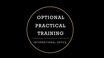 Optional Practical Training