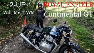 Royal Enfield Continental GT 2UP With Mrs TAYM