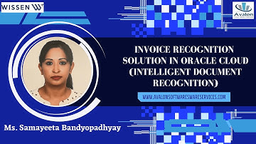 Invoice Recognition Solution in Oracle Cloud (Intelligent Document Recognition)