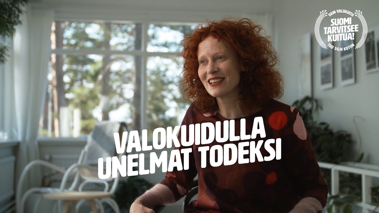 Valokuidulla unelmat todeksi - Saimi Hoyer