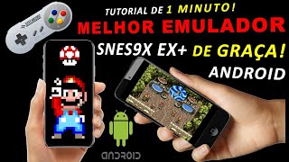 Melhor emulador de SNES para Android | Tutorial de 1 MINUTO! SNES9X EX+ #shorts screenshot 3