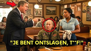 Ze Werd Ontslagen Omdat Ze Een Oude Veteraan Te Eten Gaf - Toen Bestormden Vier Mariniers Het Café