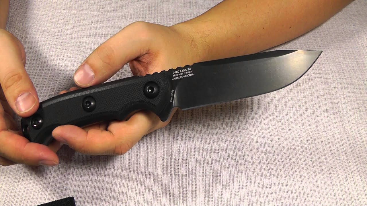 Нож ZT 0180 Hinderer Field Tac. Полевой тактический нож от Рика Хендерера.