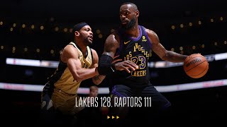 Lakers 128, Raptors 111: Lakers move to 4-1 on road trip | April 2, 2024