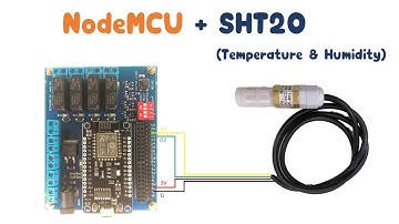 สอนอ่านค่าอุณหภูมิและความชื้นจากเซ็นเซอร์ SHT20 | JAKK DIY