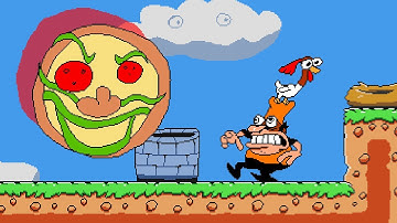 Pizza Tower Lap 3 is TRAUMATIC