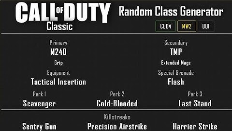 MW2-  Rundown Ground War Team Deathmatch (14-1) Random Class Generator #237 [2023]