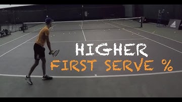 How To Get Higher First Serve Percentage (TENFITMEN - Episode 54)
