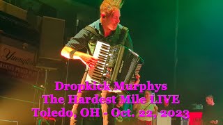 Dropkick Murphys The Hardest Mile Live Front Row Toledo OH Oct 22 2023
