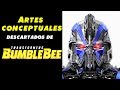 Concept Arts Descartados de Bumblebee movie | transformers bumblebee #2