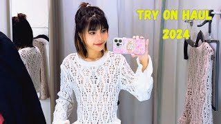 Try On Haul 2024: Revealing See-through Clothing Edition