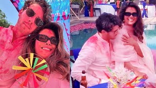 INSIDE Video Priyanka Chopra Holi Celebration With Nick Jonas And Family