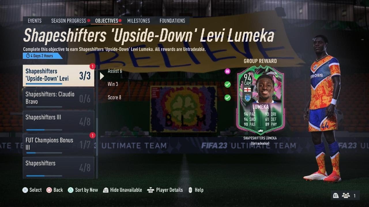 Shapeshifters Lumeka FIFA23 FUT