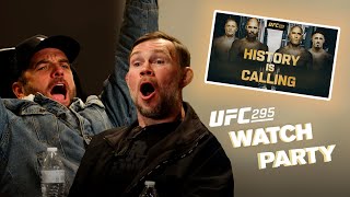 Forrest Griffin and TJ Lavin React to UFC 295 | UFC Watch Party