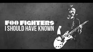 Foo Fighters- I Should Have Known (guitar cover #860)