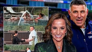 Mike Vrabel & Dianna Russini Vacation Photos: Both Fire Back After Hot Tub Controversy