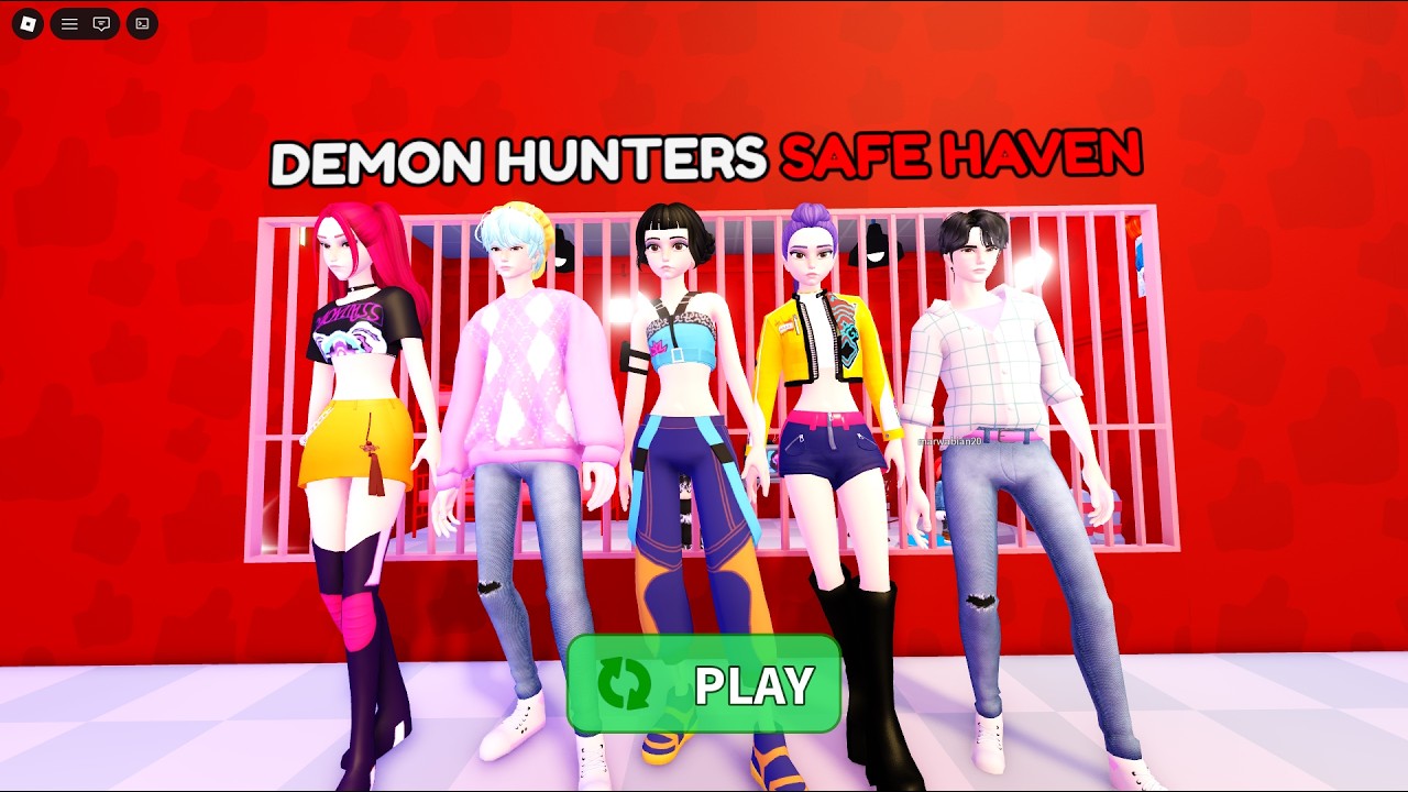 🎶KPOP DEMON HUNTERS BOYS and GIRLS RUN! (Obby) | Roblox Obby Gameplay Full Walkthrough No death [4K]