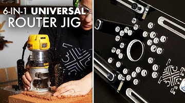 The 6-in-1 Universal Trim Router Jig is FINALLY HERE!