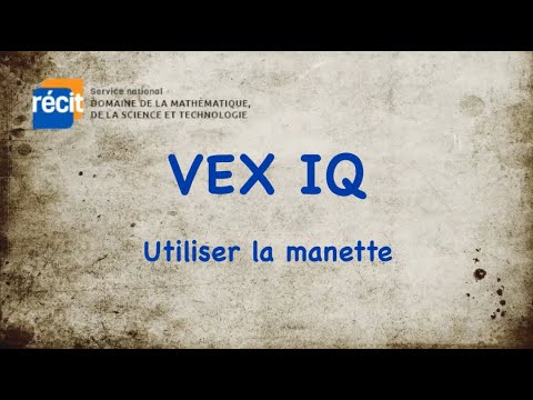Vidéo: Comment utiliser un contrôleur VEX ?