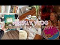 Weekly vlog  sephora sale haul book unboxing spring cleaning  surprise birt.ay party
