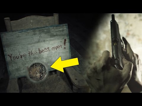 ВСЕ СЕКРЕТЫ RESIDENT EVIL 7: ИСТИННАЯ КОНЦОВКА, МОНЕТА И ТАЙНАЯ КОМНАТА, ПИСТОЛЕТ