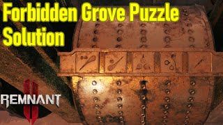 Remnant 2 Forbidden Grove music puzzle / bridge puzzle solution guide Resimi