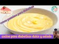 Como hacer crema pastelera para diabéticos✨sin azúcar, sin carbohidratos✨
