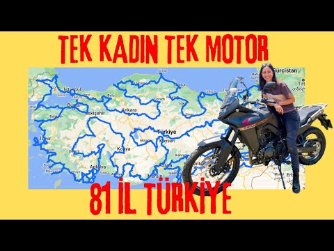 TÜRKİYE'NİN 81 İLİNİ HANGİ MOTOSİKLET İLE GEZECEĞİM ? Neden ? / Tek Kadın Tek Motor 81 İl Türkiye