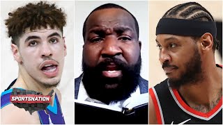 LaMelo Ball vs Carmelo Anthony Quem e o VERDADEIRO Melo Kendrick Perkins tem a r