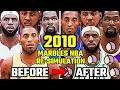 I Reset the NBA to 2010 and Re-Simulated, but the Marbles Change EVERYTHING | NBA 2K21 Simulation