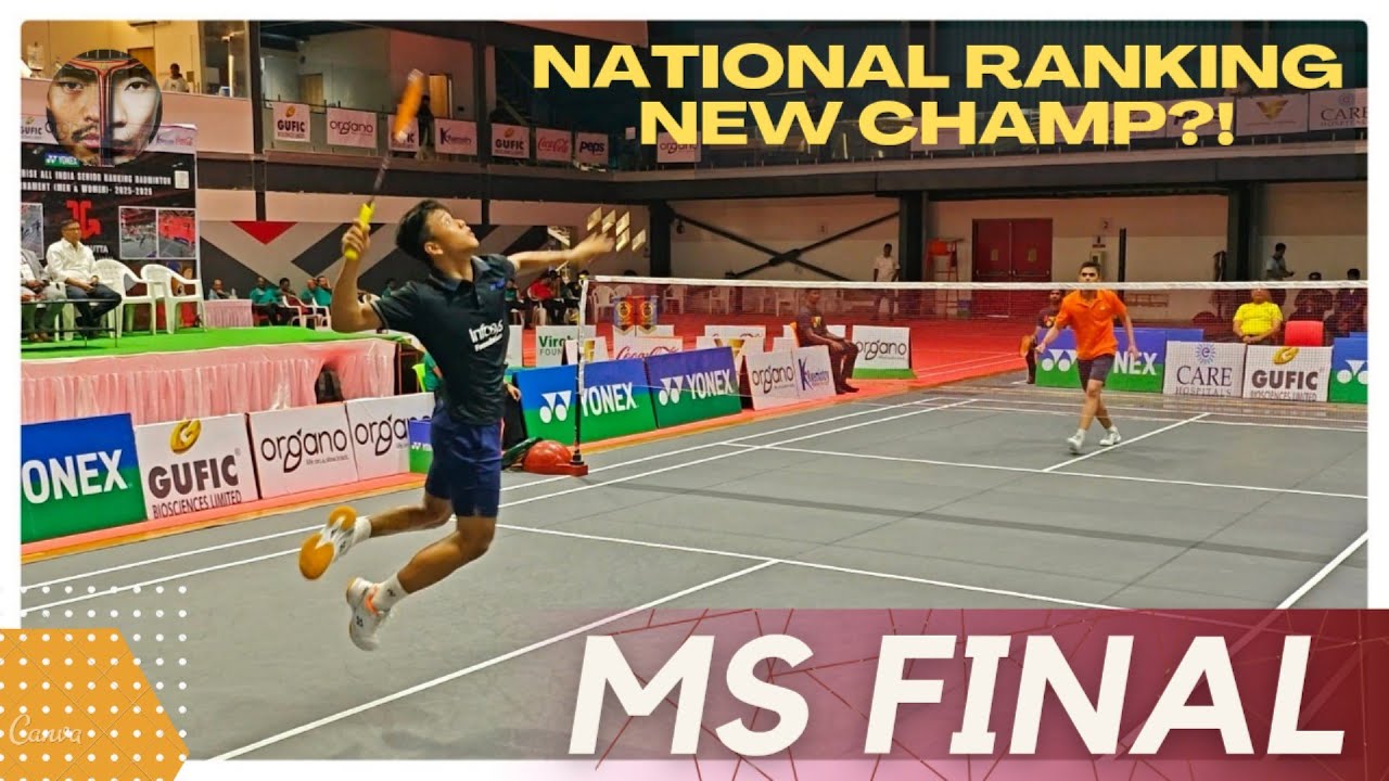 LAKSHAY SHARMA VS GINPAUL S:YONEX SUNRISE ALL INDIA SENIOR RANKING HYDERABAD