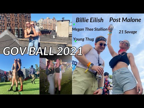 GOVERNORS BALL 2021 VLOG | seeing Billie Eilish & Post Malone | finding balance in my health