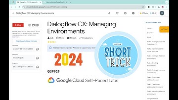 [2024] Dialogflow CX: Managing Environments || #qwiklabs || #GSP929 ||  [With Explanation🗣️]