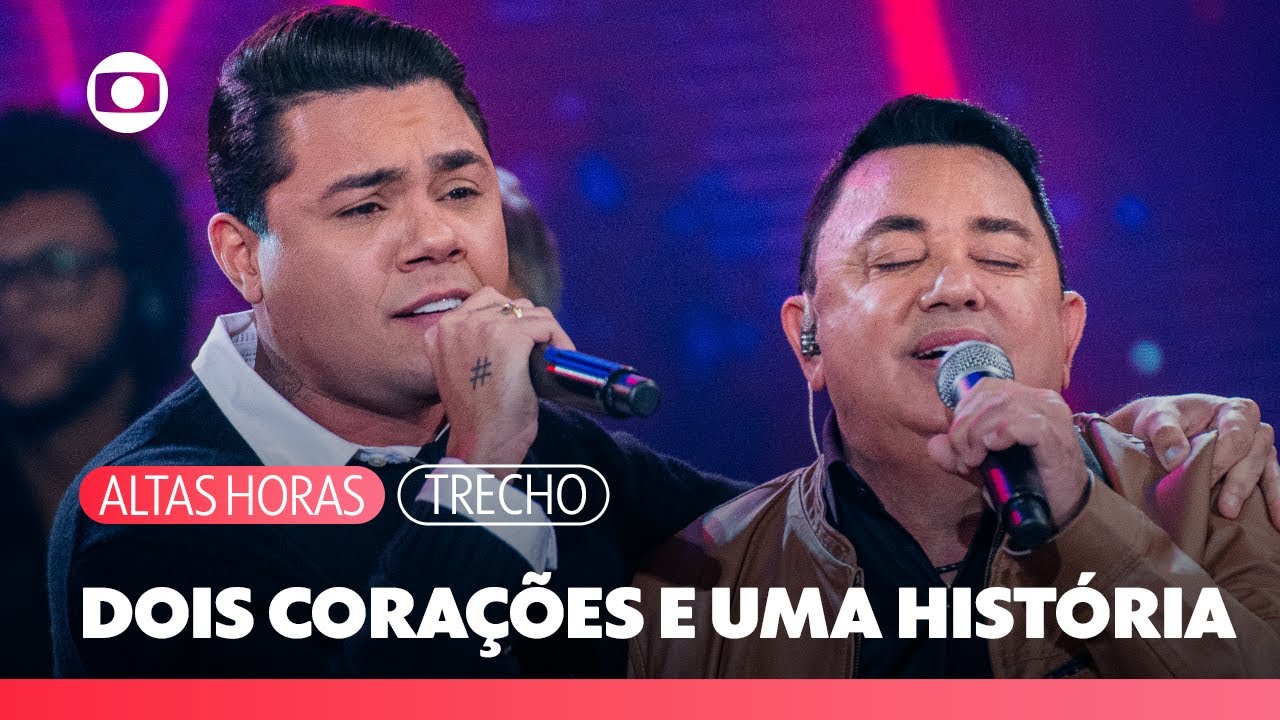 João Reis e Felipe Araújo festejam Dia dos Pais no programa | Altas Horas | TV Globo