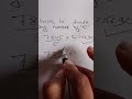 Easy trick to divide any numbers by 5