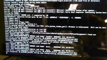 macOS High Sierra Kernel Panic At Boot on Dell Broadwell HD5500 i7-5500u