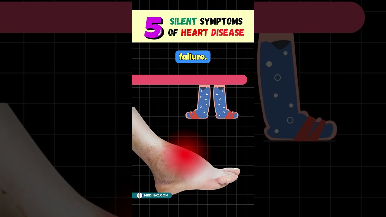 5 Silent Symptoms Of Heart Disease Warning Signs Shortsfeed Hearthealth