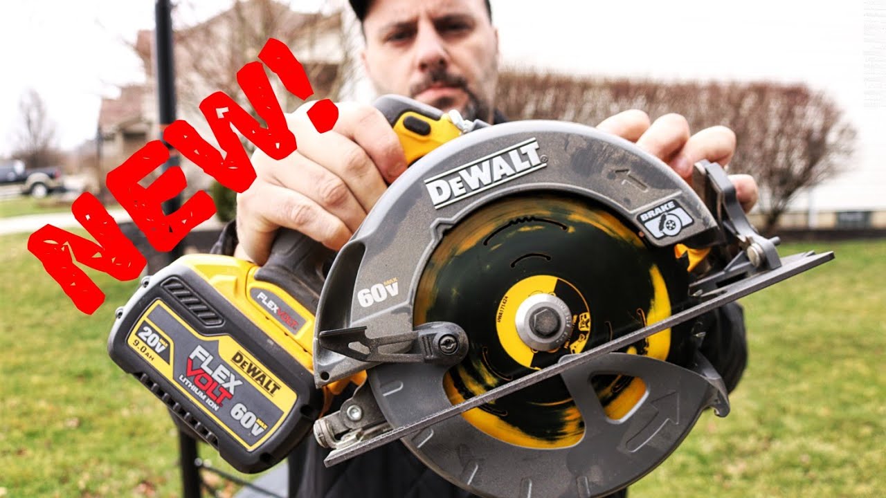 All New Dewalt 60 Volt Max Flexvolt 7-1/4" Circular IS HERE! This Saw is BEAST! - YouTube