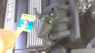 DIY BMW M50 M52 PCV CCV bypass delete removal , Crank Case Ventilation Valve, Oil Separator E36 E39