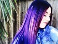 HOW I DYE MY HAIR VIBRANT PURPLE | FT SPLAT 💆🏻