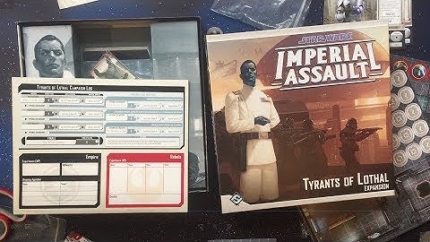 Imperial Assault - Tyrants of Lothal Expansion Unboxing
