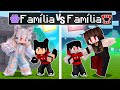 Familia de LOBOS vs Familia de VAMPIROS no Minecraft