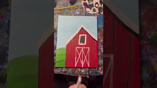 Painting a rustic barn! #art #painterly #painting #barn #fall Profile