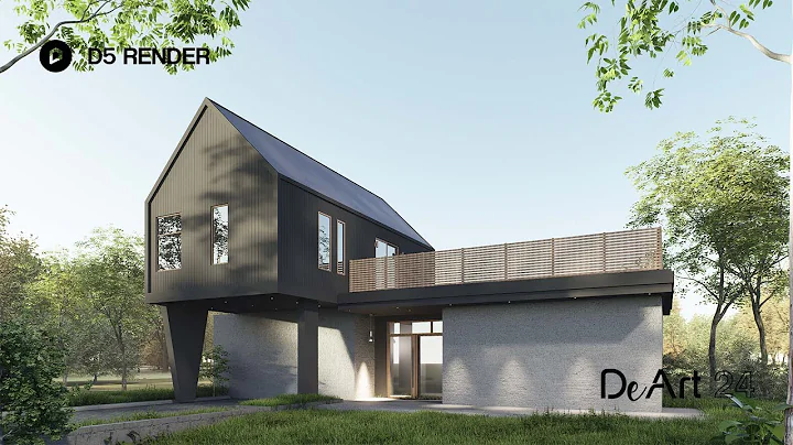 How I Created This Photorealistic House Exterior in D5 Render | Full Tutorial