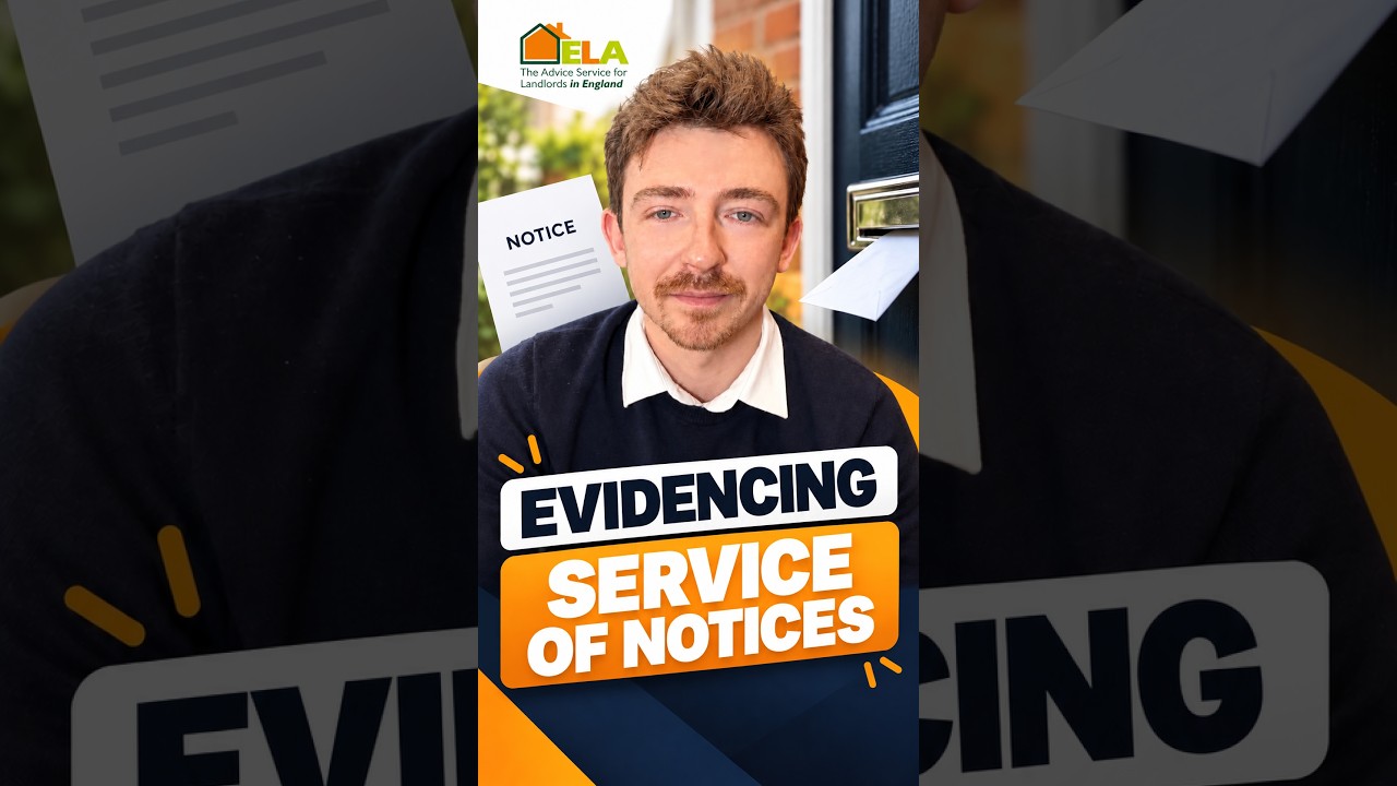 can you PROVE you served your Notice?