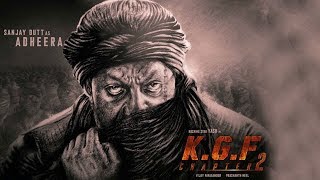 Sanjay Dutt As ADHEERA | KGF Chapter 2 | FIRST LOOK | Yash, Srinidhi Shetty