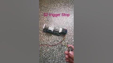 Stepper Motor Controller with Sensor Input, trigger the actions as programmed
