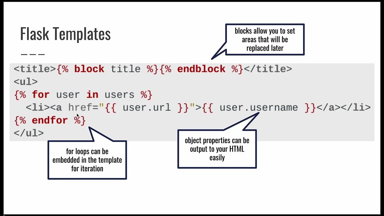 CS1520 Lecture 13: Using HTML Templates in Flask to Simplify Pages and ...