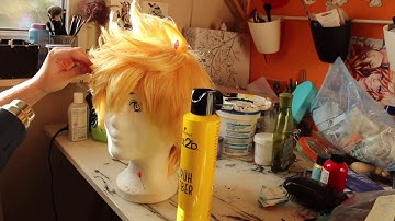 Kingdom Hearts Roxas/Ventus Cosplay Wig Tutorial